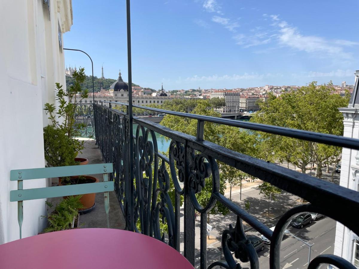Vue Sur Rhone Appartement Lyon Buitenkant foto