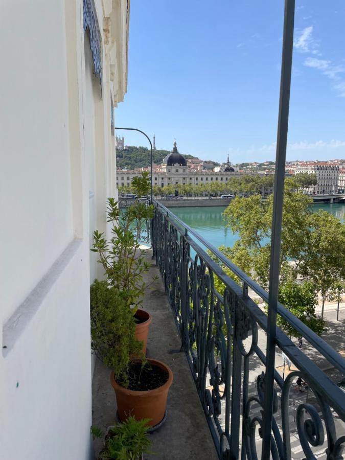 Vue Sur Rhone Appartement Lyon Buitenkant foto